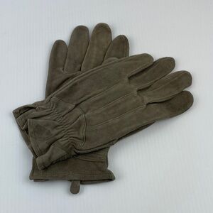 Women’s Leather Suede Gloves Size Large